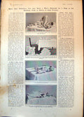 Antique Print Read Mans Character Peep His Breakfast Table Newspapers 1904 20th