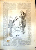 Old Print Parable Sower Teacher Smart Boy Fell Among Thorns Thieves 1904 20th