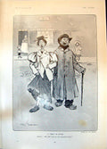 Antique Print Humour Tom Browne Treat In StoreDaughters Czar Russia 1904