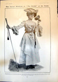 Old Print Gaynor Rowlands Orchid Edna Hart Leila Laing Johnnie Mott 1904 20th