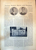 Old J Raphael G Lamond South African Team Aston Villa Sunderland 1904 20th