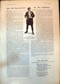 Old Antique Print Seymour Hicks Catch Season Wearing Knee Breeches 1904 20th
