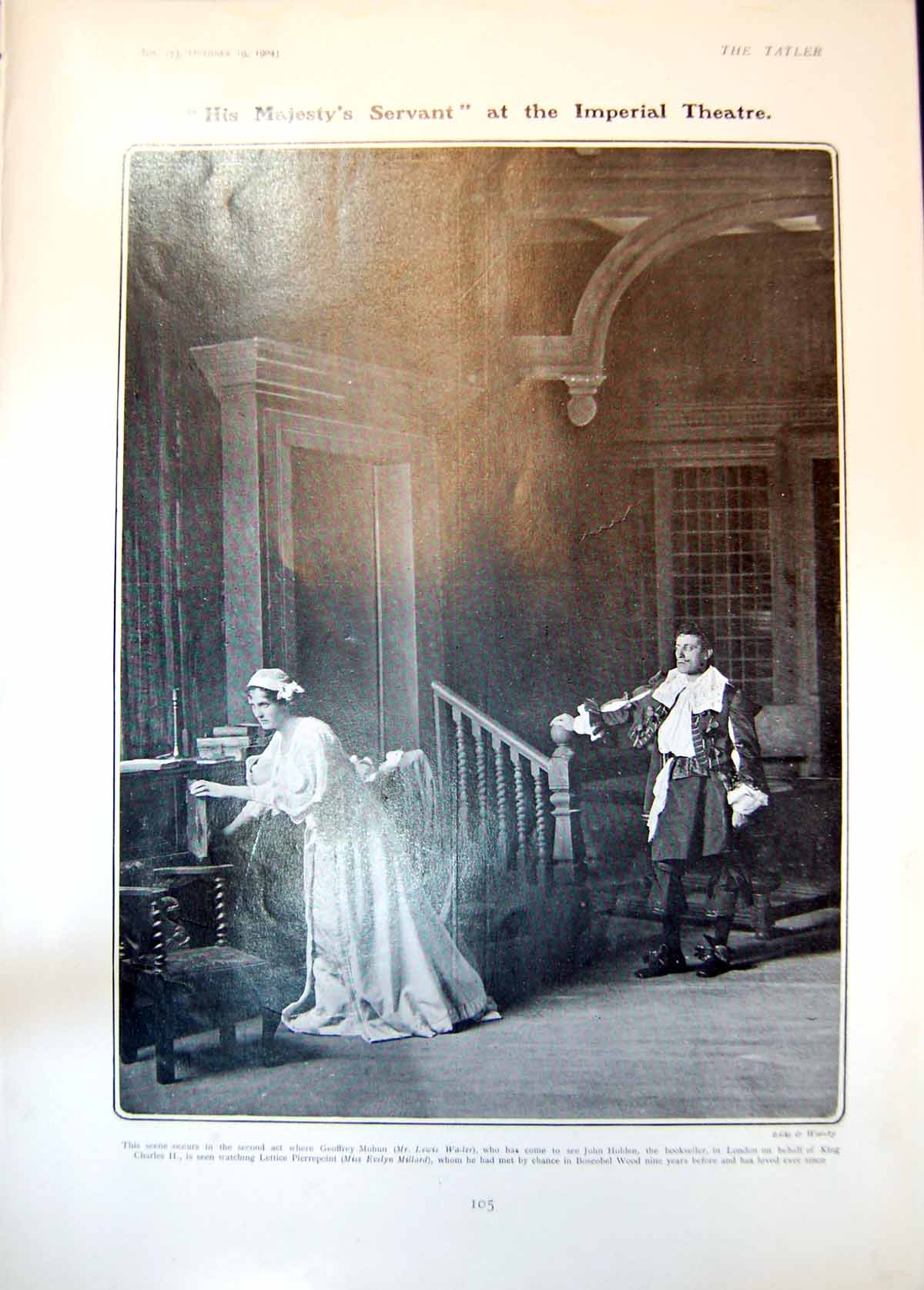 Old His Majestys Servant Evelyn Millard Mystery Box Hippodrome Zutka1