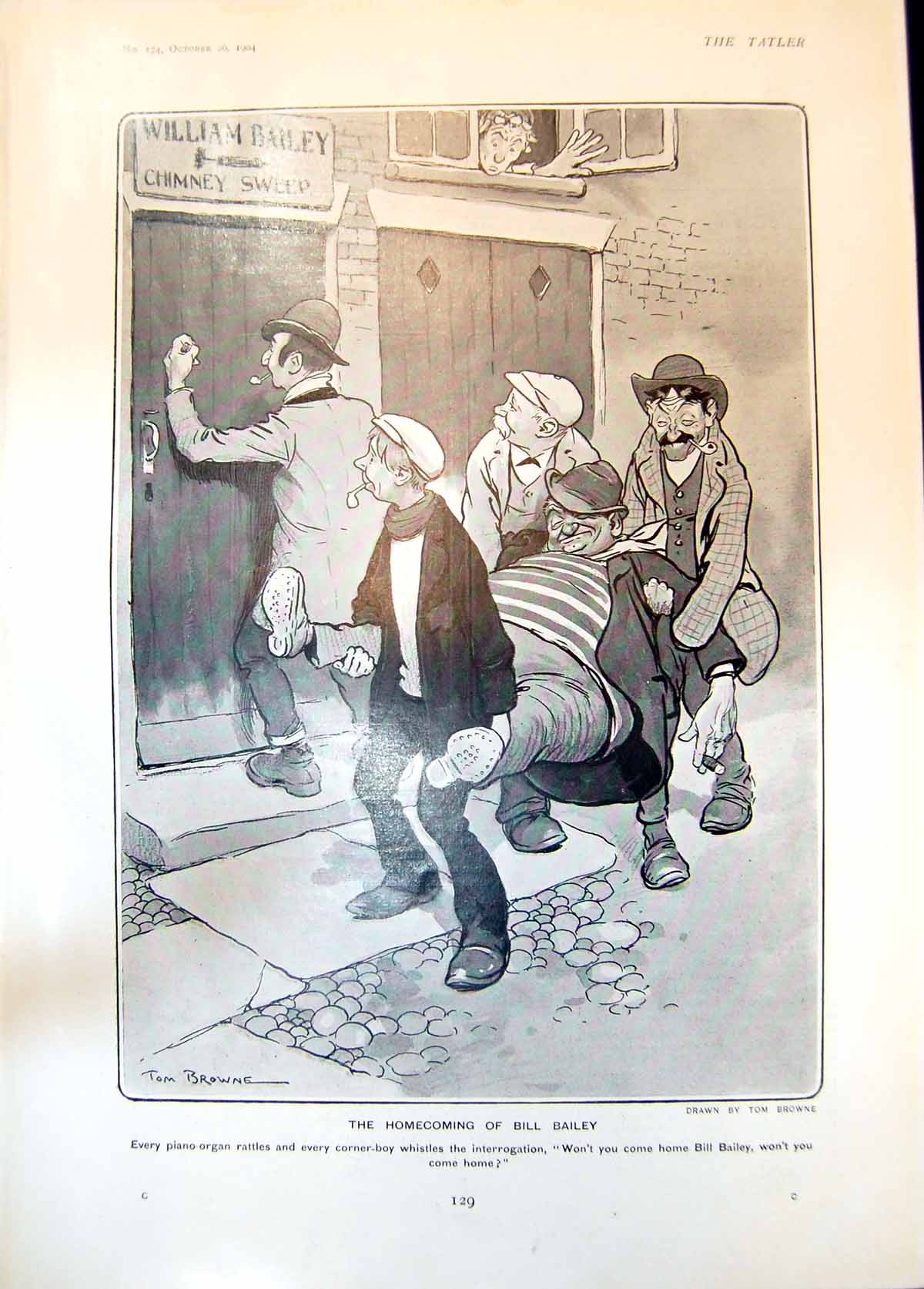 Old Homecoming Bill Bailey Tom Browne Miss Astor Capt Spender Clay190 Victorian