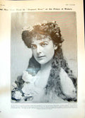 Antique Old Print Nina Wood Sergeant Brue Marie Studholme Alice Nielsen 1904