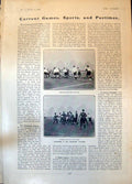 Antique Print Richmond V Merchant Taylors Jardy Winner Middle Park Plate190