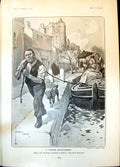 Old Theatre Advertisement Lawson Wood Beauty Barge Brute Simmons1904 20th