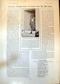Old Unconventional Portrait Hall Caine Does Writing Small Cottage 190 20th