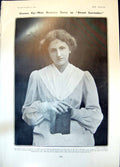 Old Print Beatrice Terry Sweet Lavender Paul Rubens Frank Richardson 1904 20th