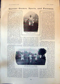 Old Freshmens Sports Cambridge Blackheath V Cambridge Uni Rugby 1904 20th
