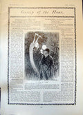 Antique Print Trials Ghost A Smith Birds Fish Christmas Pudding Mouse 1904 20th