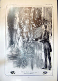 Antique Old Print Hide Seek Hall G Wilmshurst English Customs Carol Singing