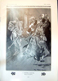 Old Christmas Apparition Tom Browne Eleanor Thwaite Arthur James 1904 20th