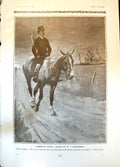 Antique Old Print Homeward Bound R Richardson Dorothy Grimston M Draughn 1904