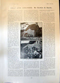 Old Golf Cottage Swanage Blouse Taffetas Chinchilla Pelerine Muff 190 20th