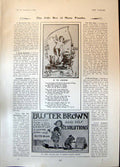 Old Si Vis Amorem Love Flowers Popular Boy America Buster Brown 1904 20th