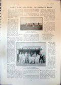 Old Golf Canaries Las Palmas Golf Club Members Demi Toilette Gown 190 20th