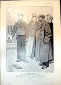 Old Humour Tom Browne Slippery Place Nelsons Flagship Earl Suffolk 19 Victorian