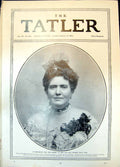 Original Old Antique Print Nightingale Ceased Sing Late Madame Belle Cole 1905