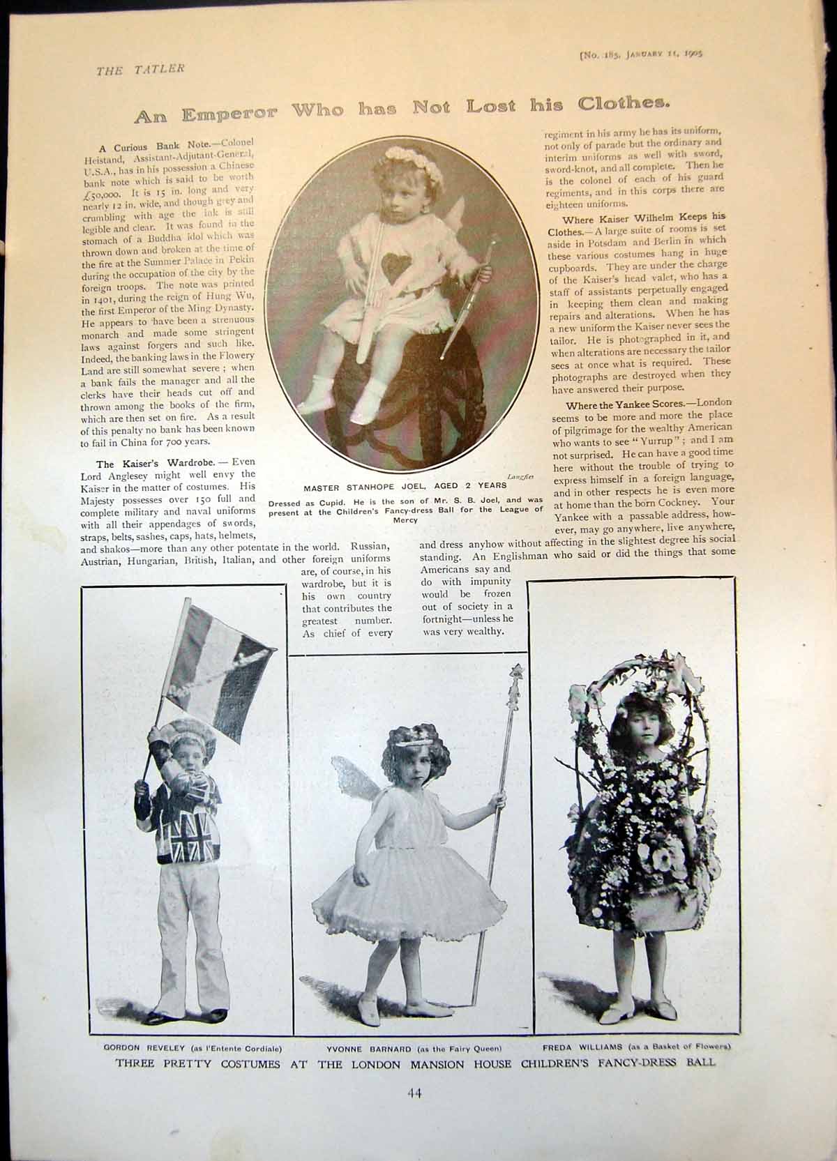 Old Mansion House Childrens Fancy Dress Ball Mrs Chadwick Forgery 190 Victorian