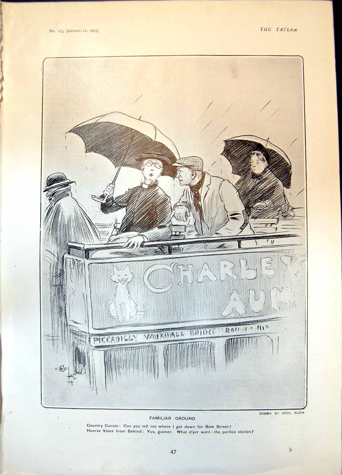 Old Familiar Ground Cecil Aldin Josephine Casaboni Entente Cordiale