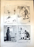 Old Lays Ancient Rome Re Illustrated Run Viscount Galways Hounds 1905 20th