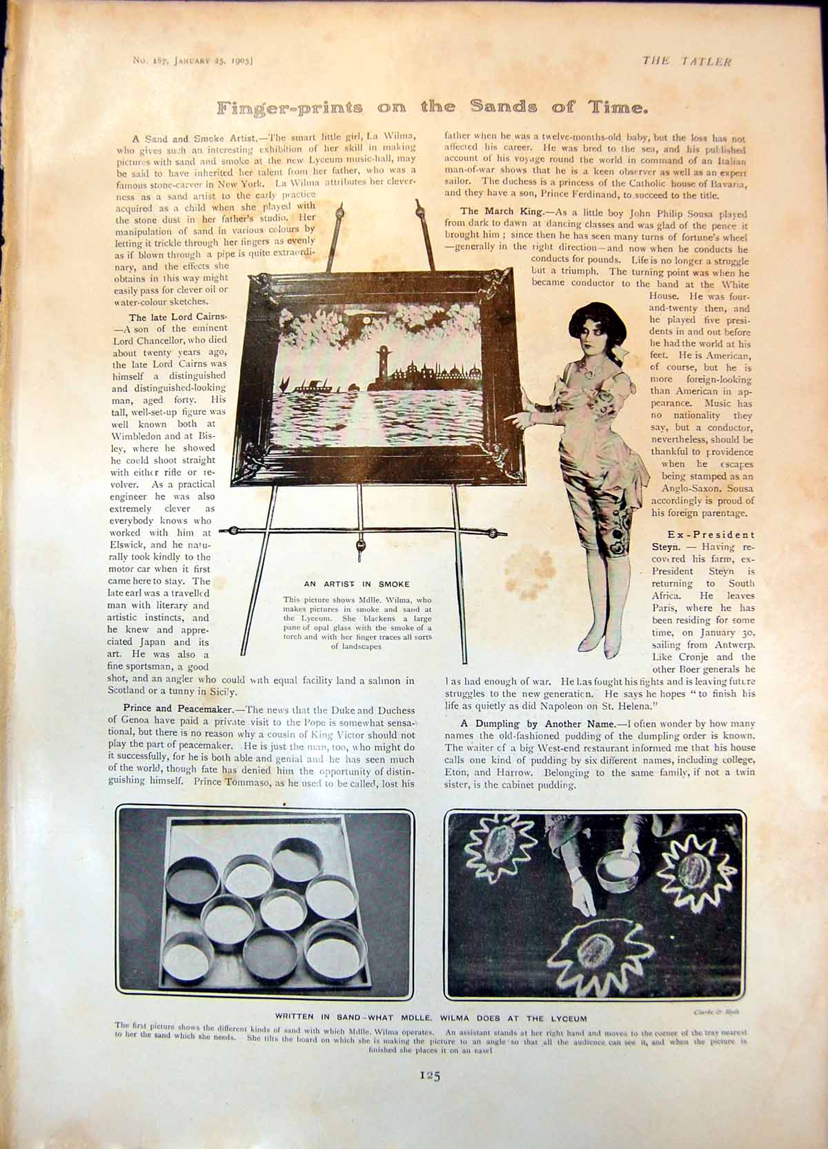 Old Mdlle Wilma Pictures Smoke Sand Queenie Leslie Barbara Judd 1905 20th