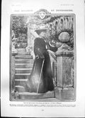 Old Duchess Devonshire Feeding Birds Winter Suet Tree Spreading Grain