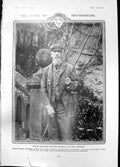 Old Print Duke Devonshire Spencer Cavendish Days Youth Auntie Jimmy 1905 20th