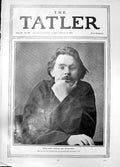Antique Print Maxim Gorky Novelist Revolutionist Prison Russian Riots 1905 20th