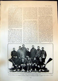 Old Christ Church Oxford Unbeaten Lacrosse Team Cream Lace Gown 1905 20th