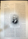 Old Donald C Haldeman Manager G B Mutual Life N York Boss Shanty 1905 20th