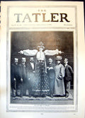 Old Antique Print Lady Giant Cologne Rosa WedstedFt 3.5 Ins Tall 1905
