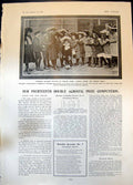 Old Print American Children London Bridge Welsh R Gabe D Rees R Owen1905 20th