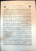 Old Shall We Waltz Sheet Music Oxford Boat Crew Cambridge Crew Ely190 20th