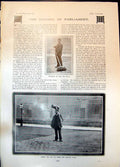 Old Print Cleaning Up Streets Parliament Illustrated Chestnut Poser 1905 20th