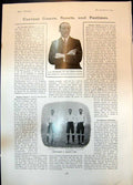 Old University Hockey Match A Wilken M Inman G Rose-Innes Opera Cloak