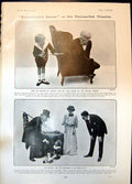 Antique Old Print Everybodys Secret Haymarket Iris Hawkins Cyril Maude 1905