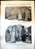 Old Beginning End Madame Du Barri Mrs Leslie Carter Milliner Girl 190 20th