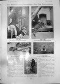 Antique Print Boy Piping Regimental Pet 1St Welsh George Hirst Bowling 1905