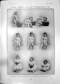 Old Photos Children Lafayette Bowls Sending Ball Settling Winner 1905 20th