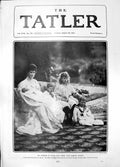 Antique Old Print Princess Wales Princes John George Henry Princess Mary 1905