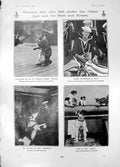 Antique Print Warship Pets Cat Chicago Golf St Andrews Andrew Carnegie 1905