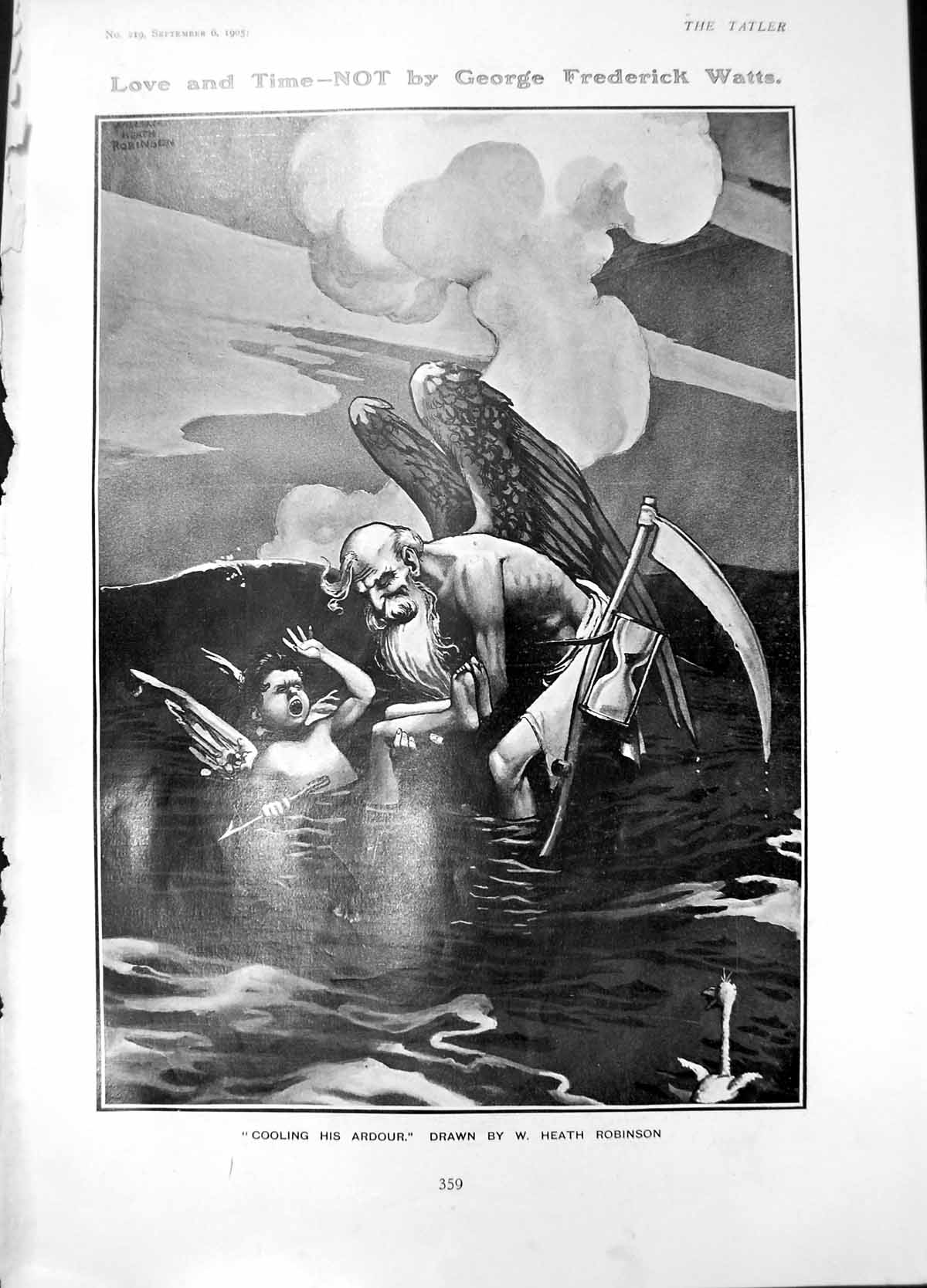 Old Cooling His Ardour W H Robinson Master John Gawen Pole-Carew 1905 20th