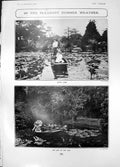 Old Summer Water Lilies Lady Lake House Ashburton Civil War Cavalier1