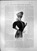 Antique Print New Model Wholesale Fur Co Motors Skegness H Bircumshaw 1905 20th