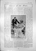 Old Mr Du Maurier Ellis Jeffreys J Low Wed Aida Boothby Cottage 1905 20th