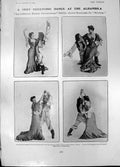 Old Print Anne Dancrey Maxixe Angel Unawares Terrys Royal Box Scala 1905 20th