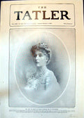 Original Old Antique Print Princess Ena Battenberg Will She Be Queen Spain 1905