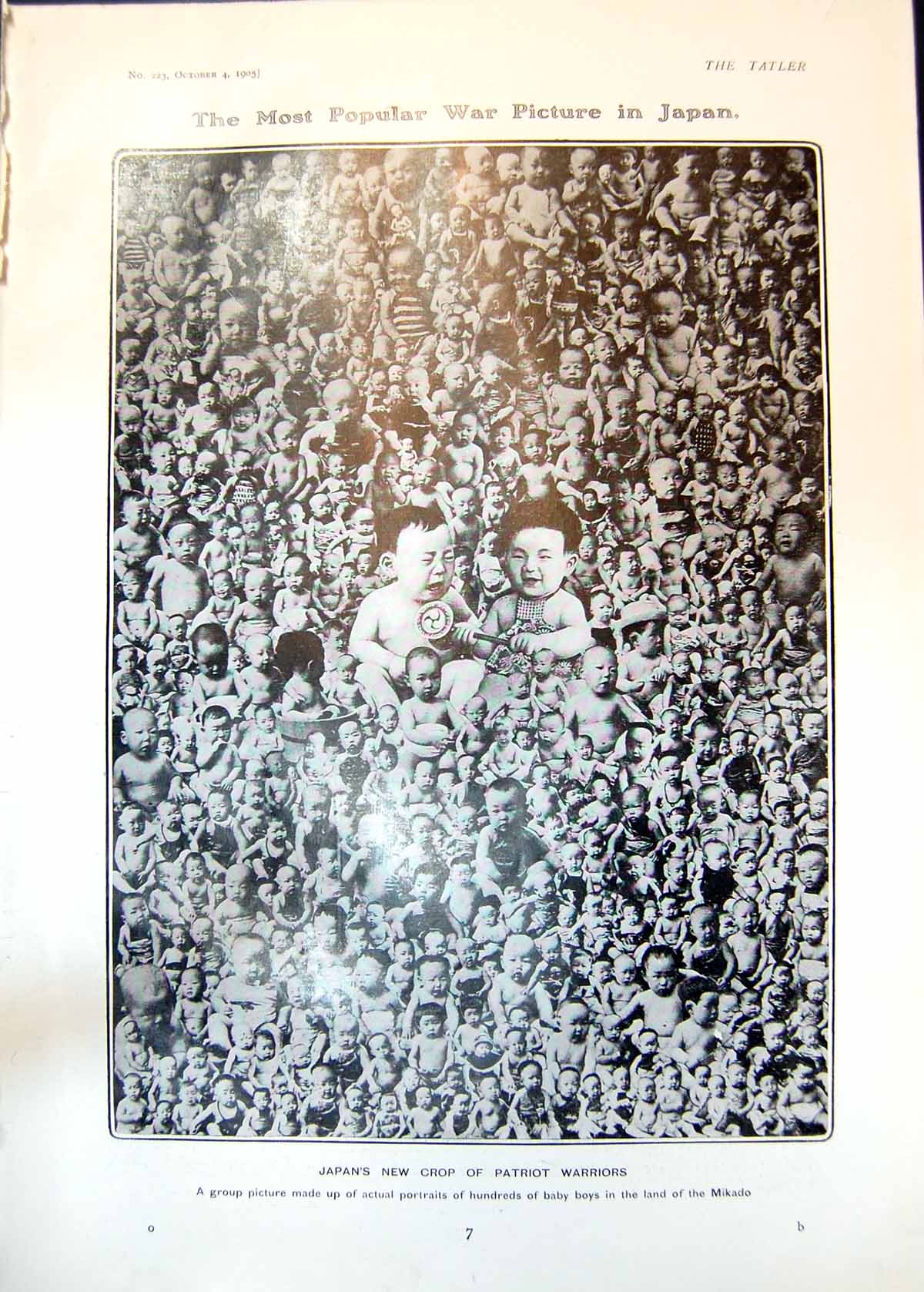 Old Print Japans Baby Boys Land Mikado Prodigal Son George Alexander 1905 20th